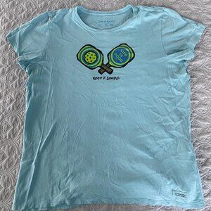 Life is Good Pickleball Shirt Sz XL